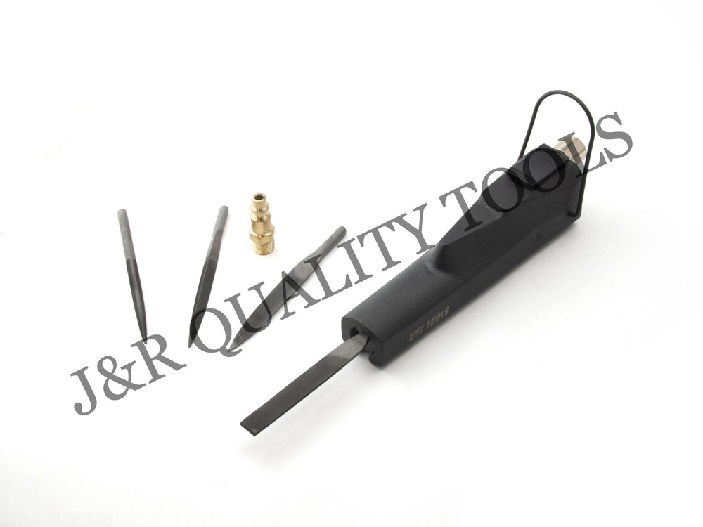 Pneumatic Air File Includes 4 Files flat cut, half round, Round & Triangular HOT