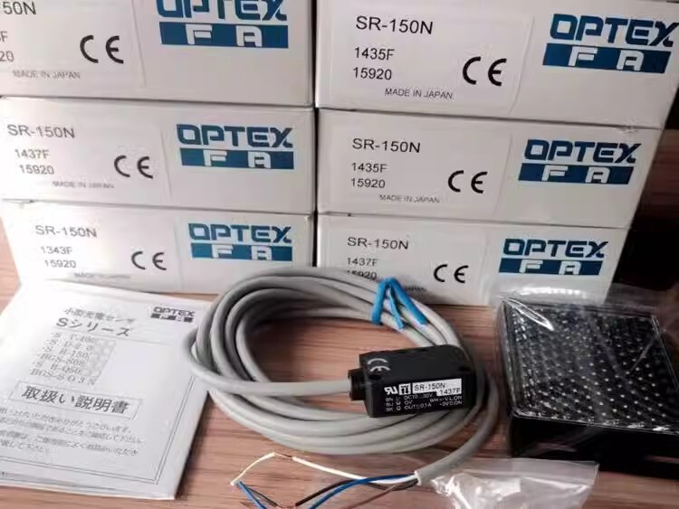 1pcs OPTEX Mirror Reflection Photoelectric Sensor SR-150N