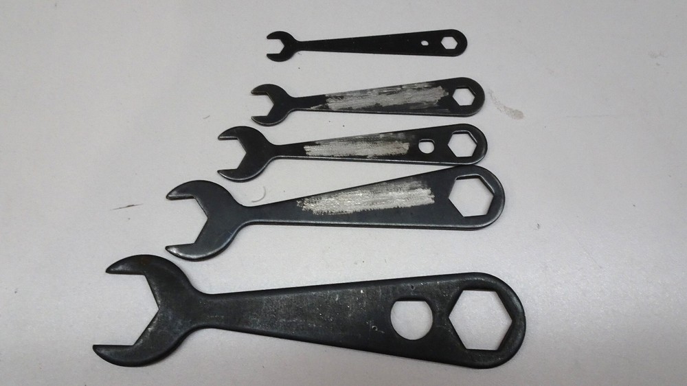 Valenite E-Z Set 5 Piece Wrench Set
