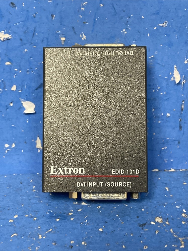 Extron EDID 101D DVI Emulator Minder Input Emulator EDID 101