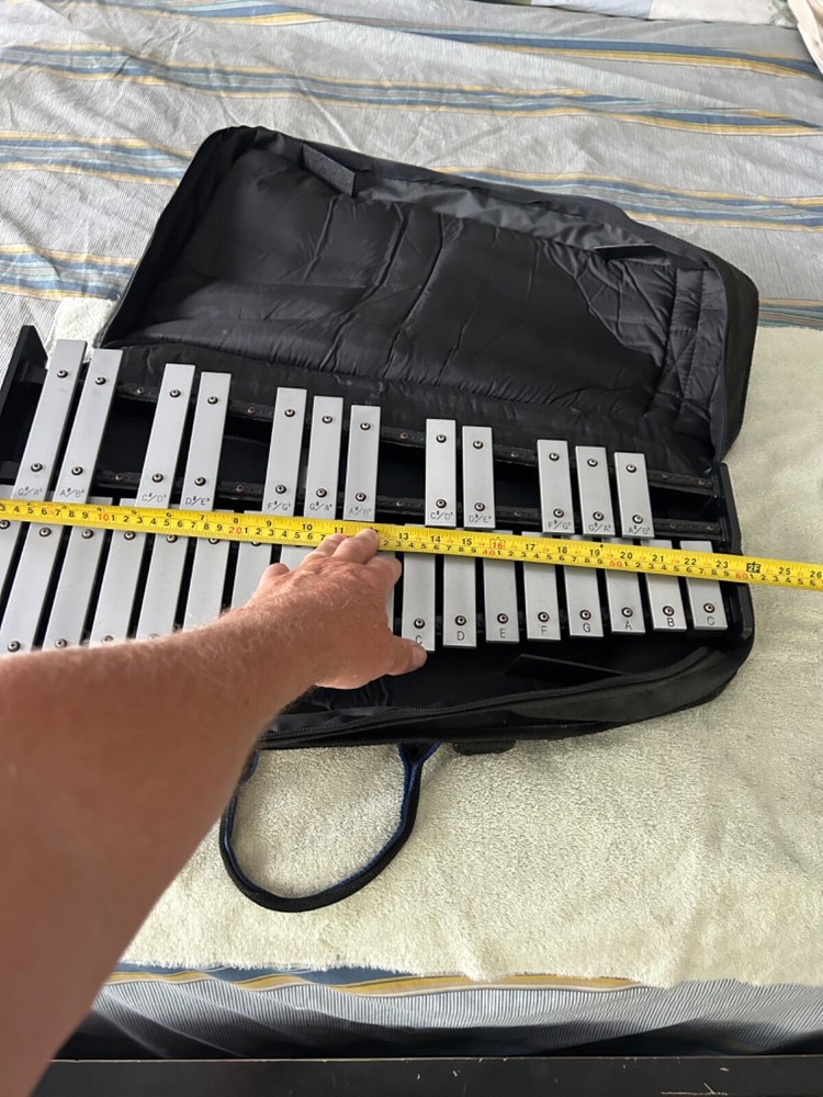 CB Percussion Xylophone 30 Key Instrument Mallets with Stand & Case