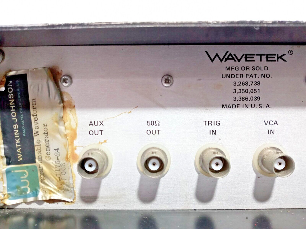 Wavetek 154 Programmable Waveform Generator /Works