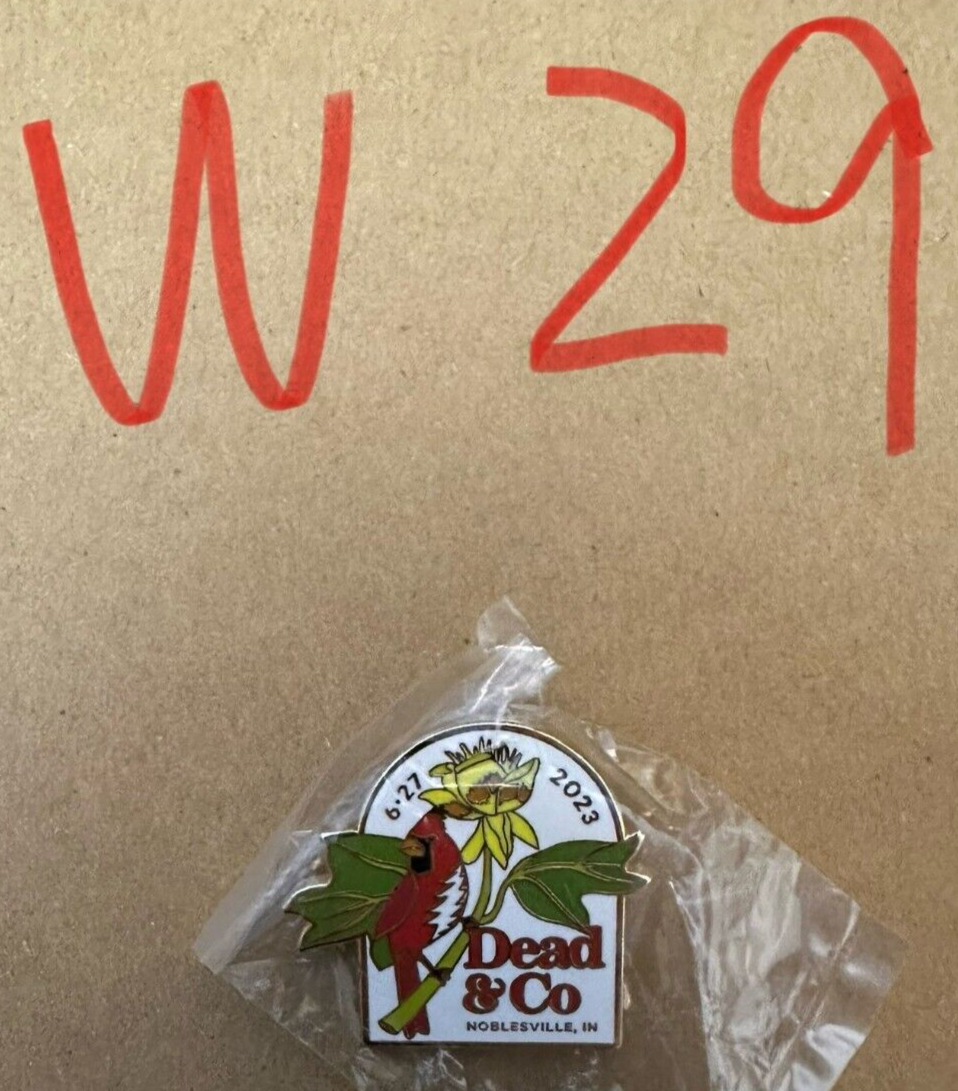 Dead And Company Pin Official 2022-2023 Tour Pin,VA/OH/IL/NY/NC/MA etc. Pick No.