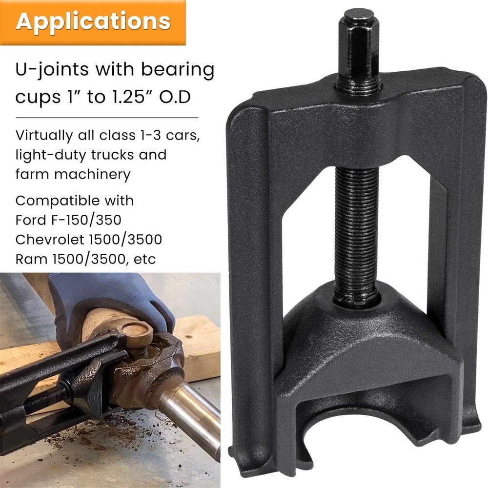 10105 Heavy Duty Universal Joint Puller Press Removal U-Joint Tool Class 1-3 US