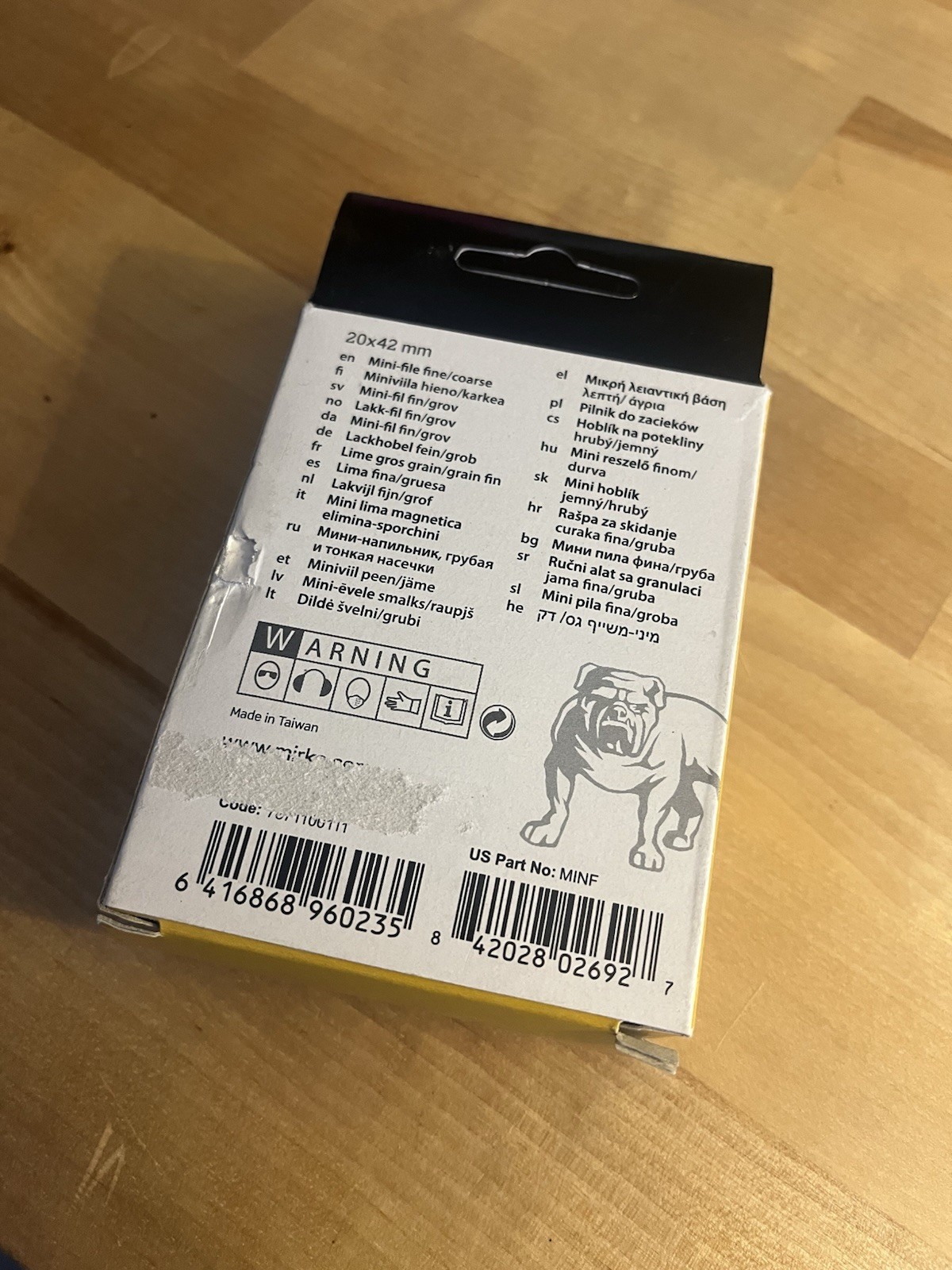 Mirka MINF Denibbing File