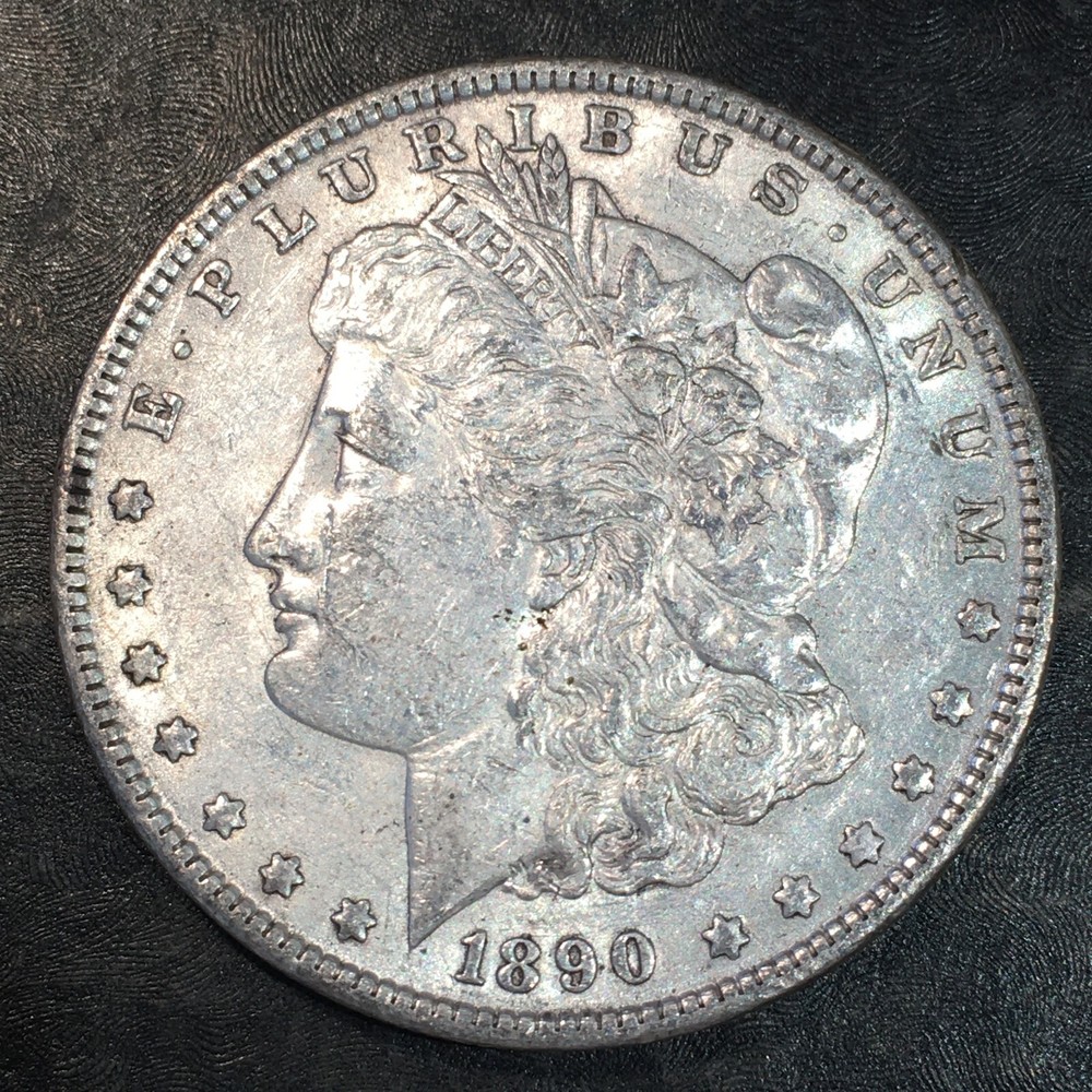 1890 Morgan Silver Dollar - High Quality Scans #Q740
