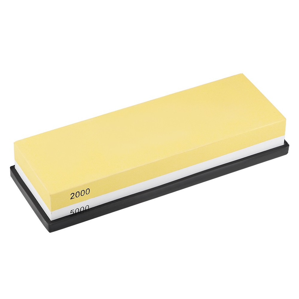 Double-Sided Whetstone Knives Sharpener Sharpening Stone 2000/5000 Grit