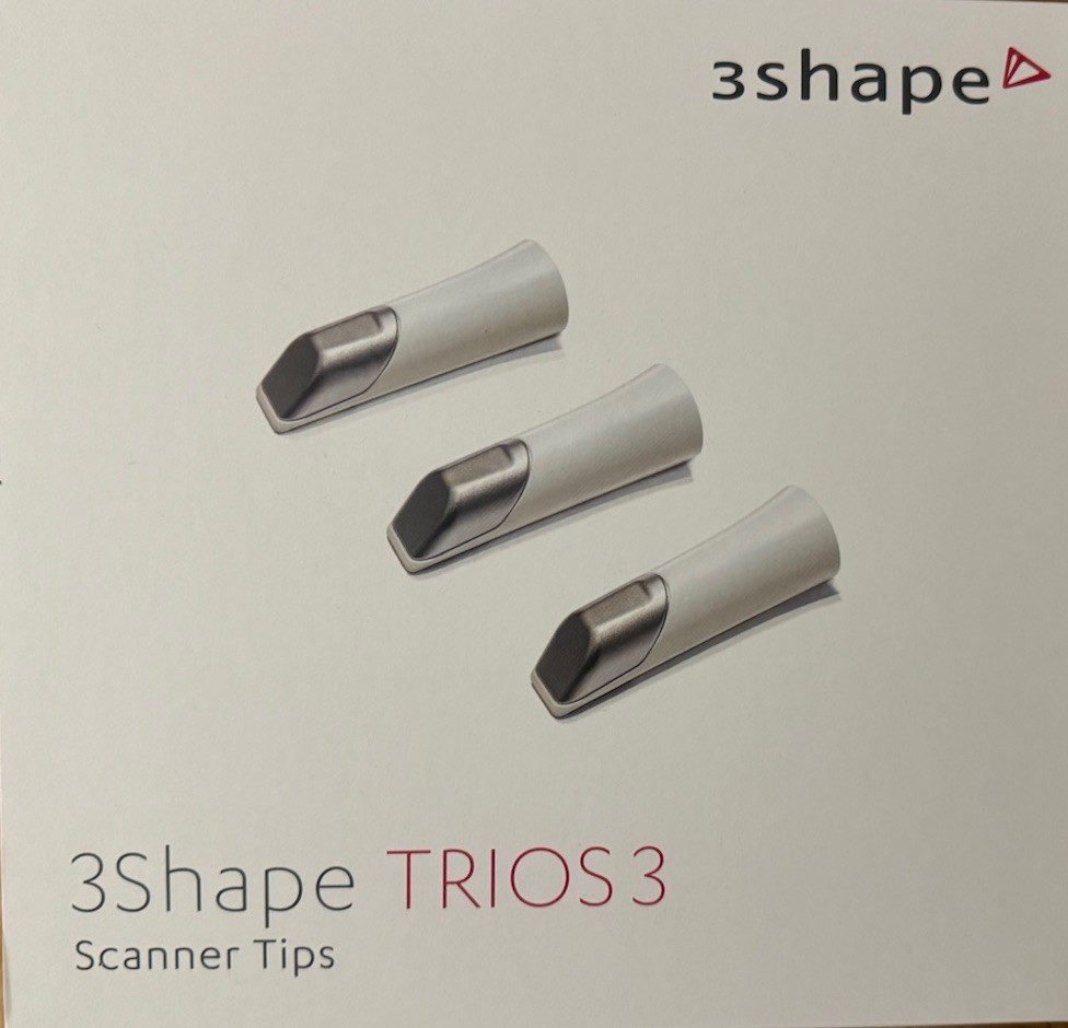AUTHENTIC Trios 3 Scanner Tips w/ Mirror 3/Pkg BRAND NEW!