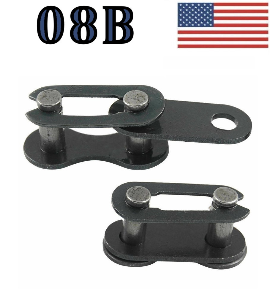 08B-1 ROLLER CHAIN MASTER CONNECTING LINK *PACK OF 10* SAME DAY SHIPPING