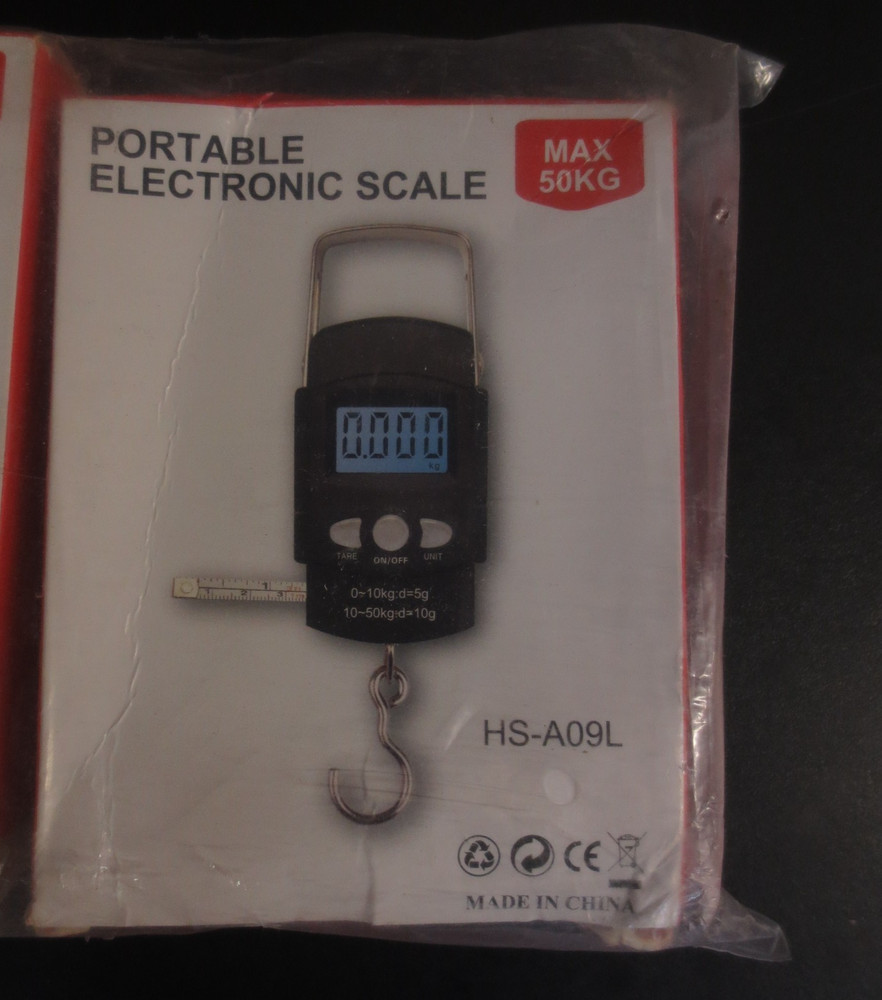 PORTABLE ELECTRONIC SCALE HS-A09L
