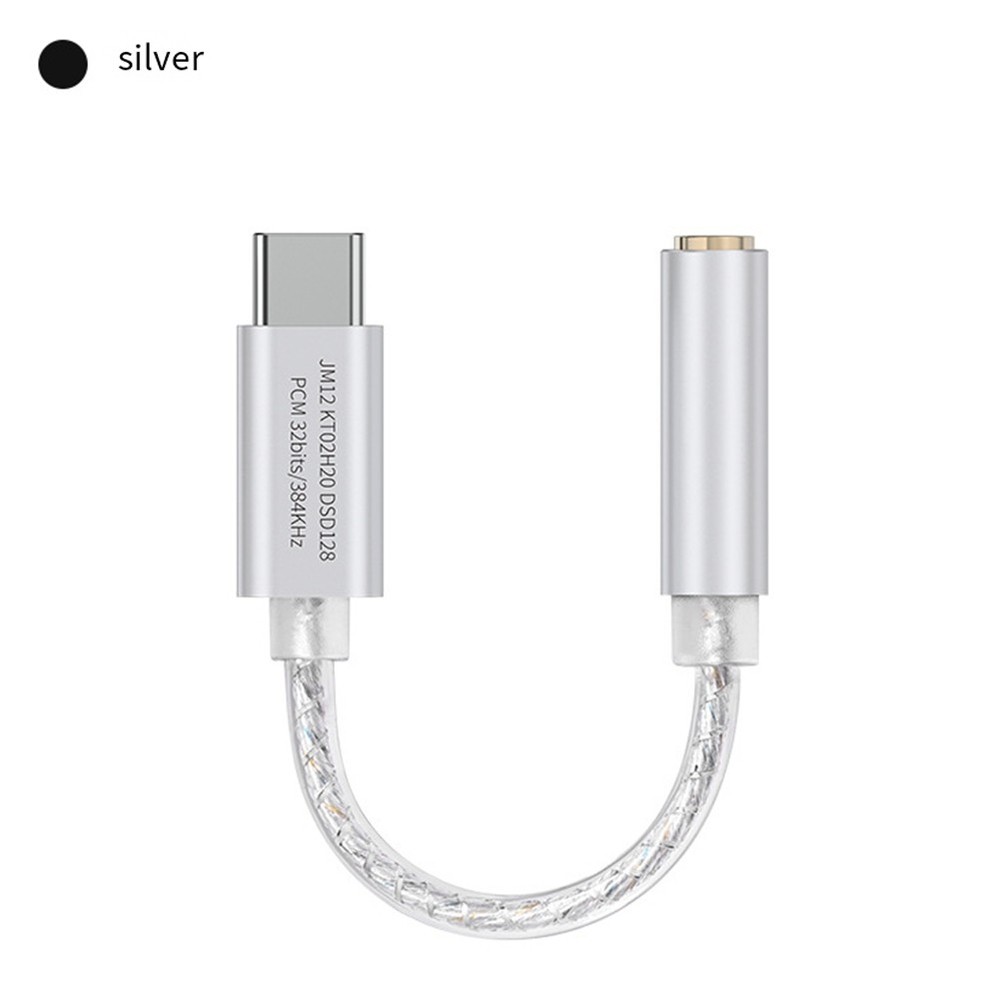 JM12 Digital Audio Decoding Adapter Headphone Amplifier Small Tail8237