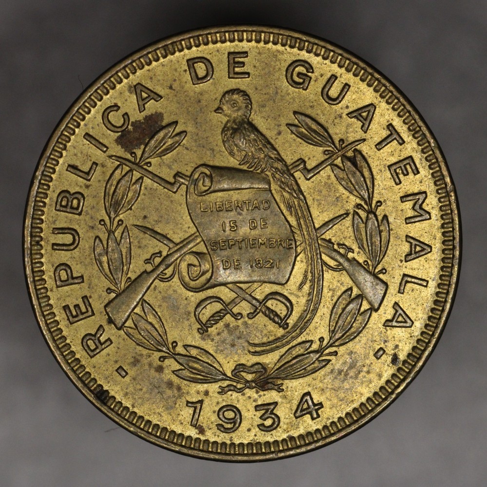 1934 Guatemala 1 Centavo