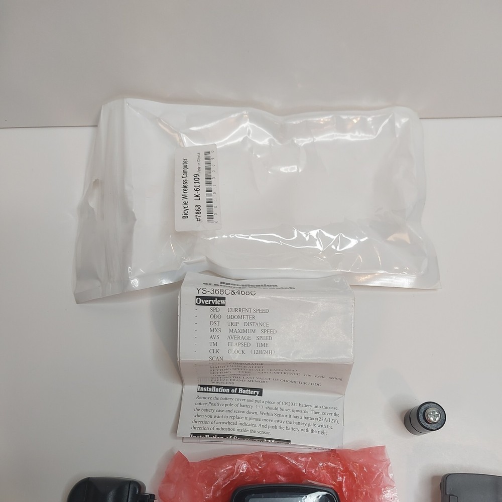 Bike Speedometer LCD Wireless Bicycle Computer Odometer Waterproof