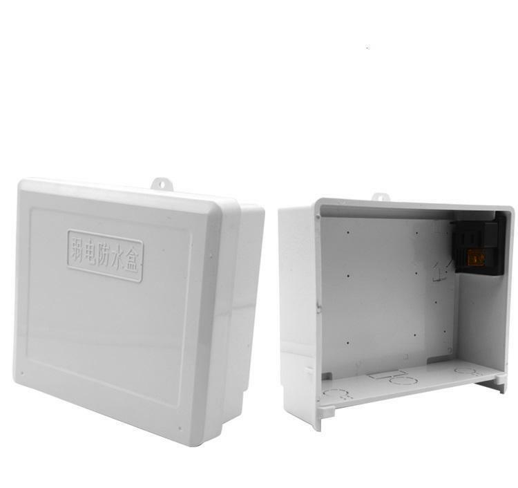 Waterproof Plastic Outdoor ABS Wall Electric Switch Box Enclosure With Socket