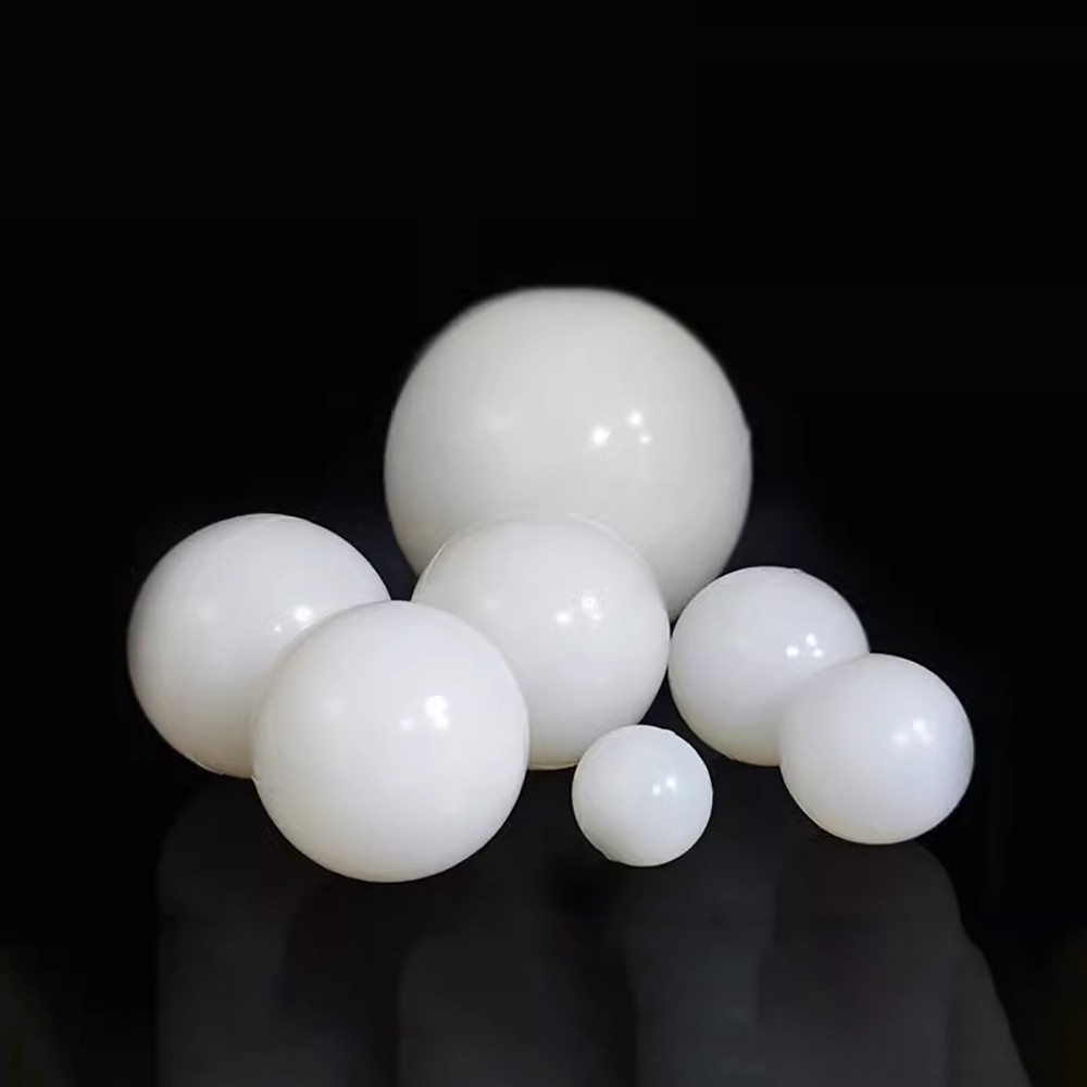 Silicone Ball Solid Bouncy Balls White Diameter 7mm 4000Pcs