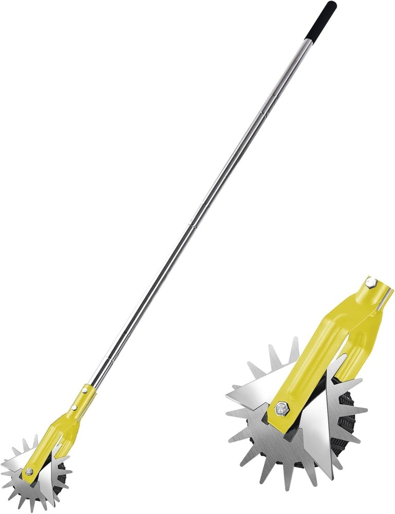Lightweight 3-Position Grass Edge Trimmer - Perfect for Sidewalks & Flower Beds