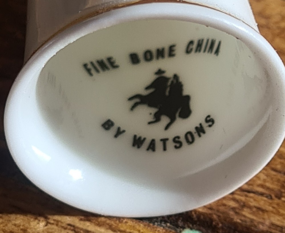 Lancaster Thimble Watsons Fine Bone China Collectable