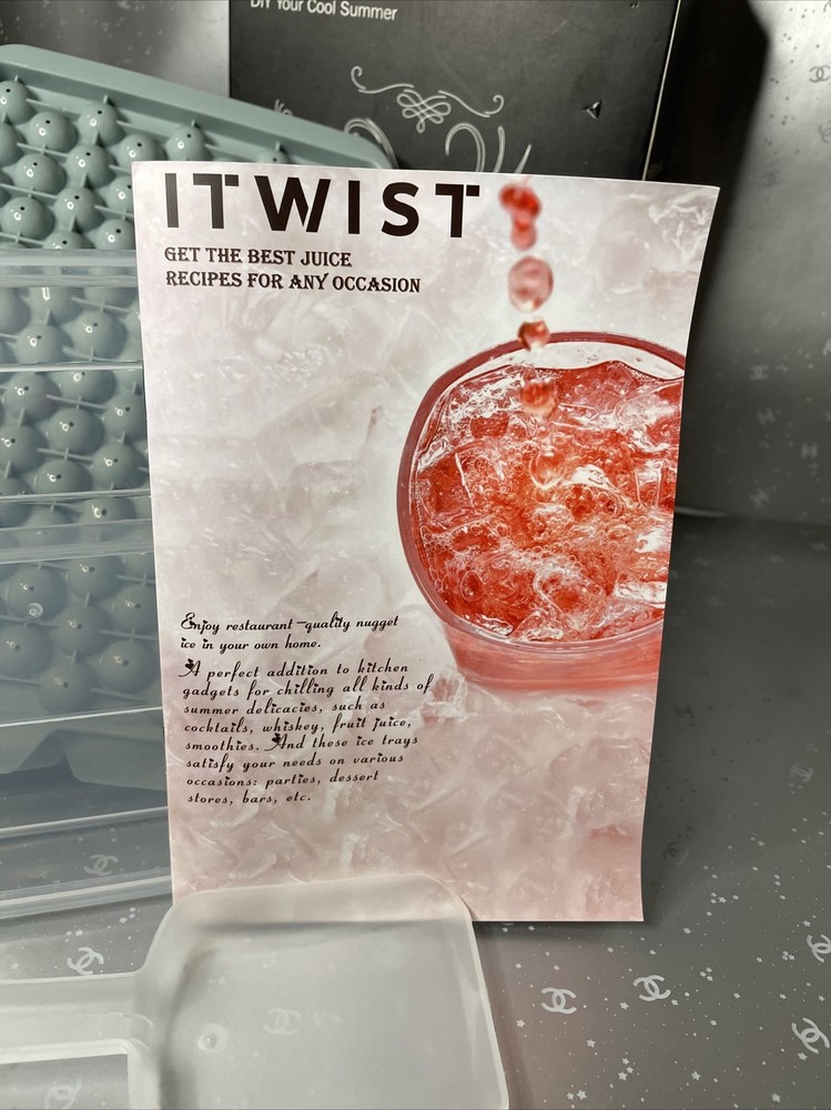 ITWIST Round Ice Cube Tray DIY
