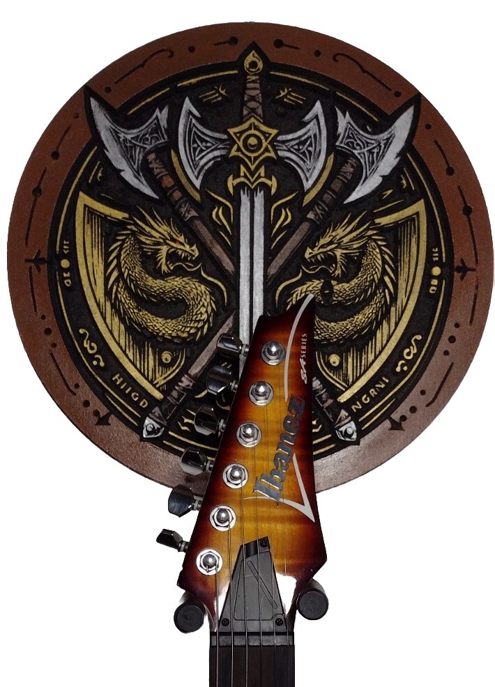 Guitar Hanger Wall Mount Custom