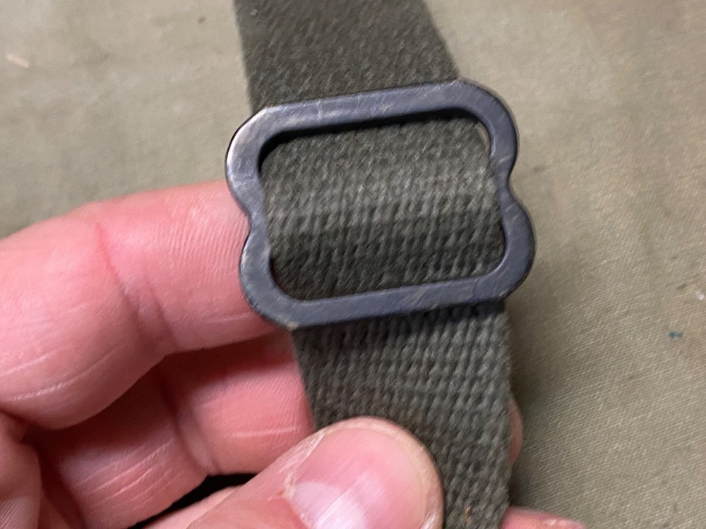 ORIGINAL WWII US ARMY INFANTRY M1 CARBINE RIFLE LATE WAR WEB CARRY SLING