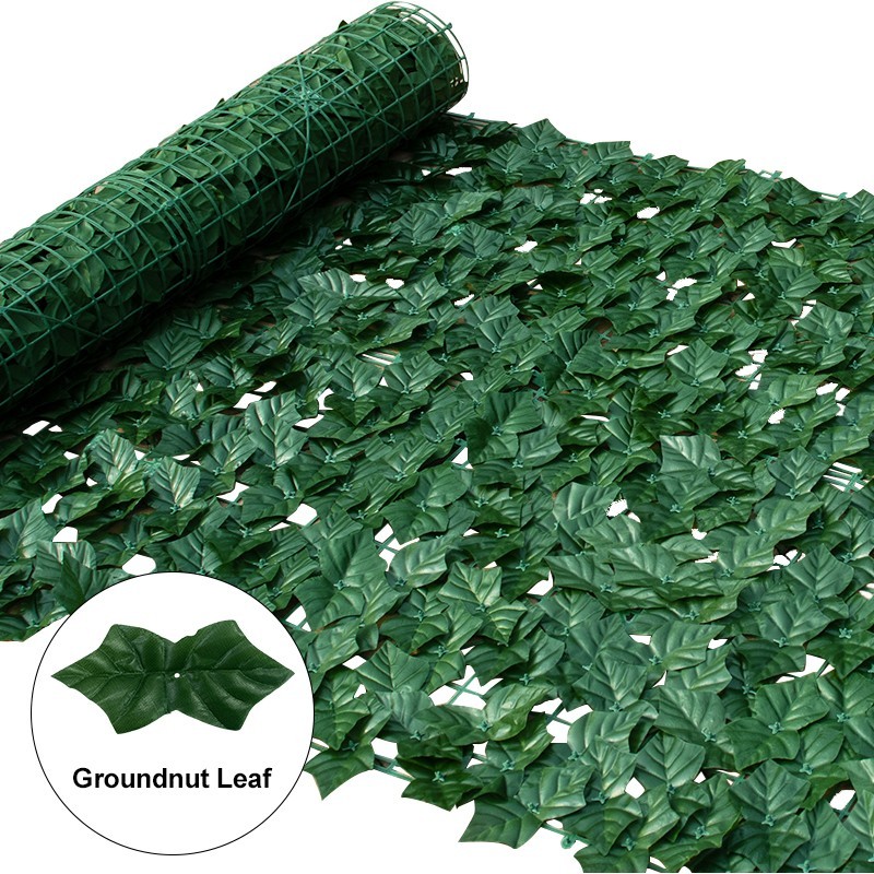 Artificial Ivy Privacy Fence Screen 40"x120" UV Resistant Faux Greenery Panel