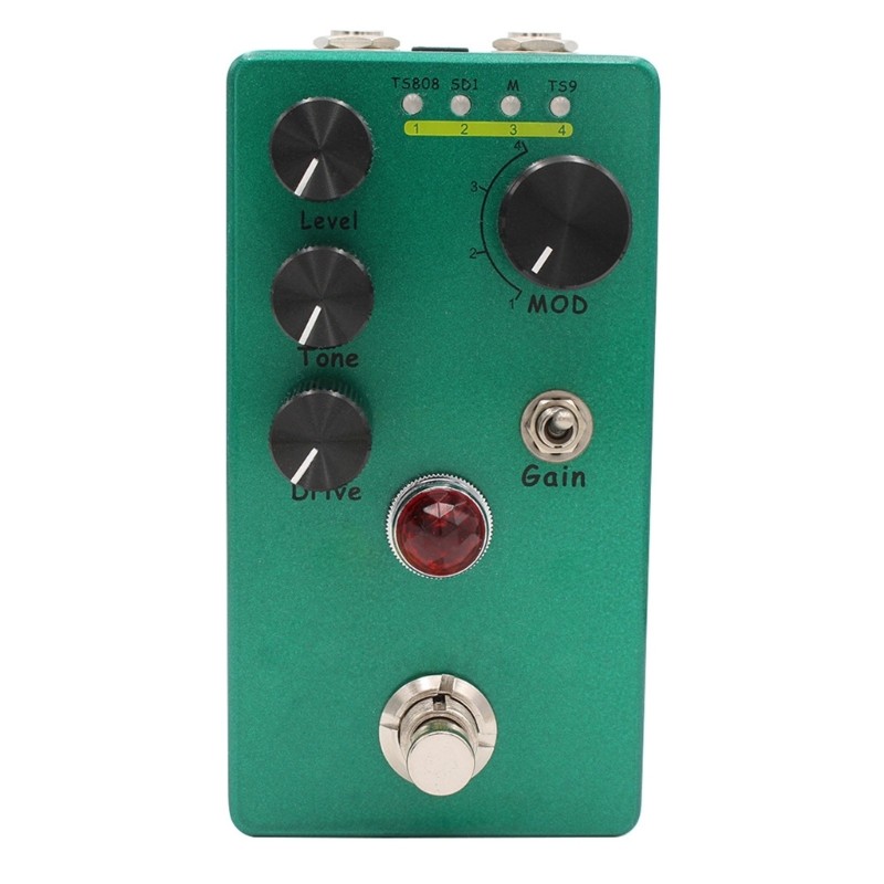 Guitar Effect 4 Selector Button for Guitar Level/Tone/Drive Controller Guitar