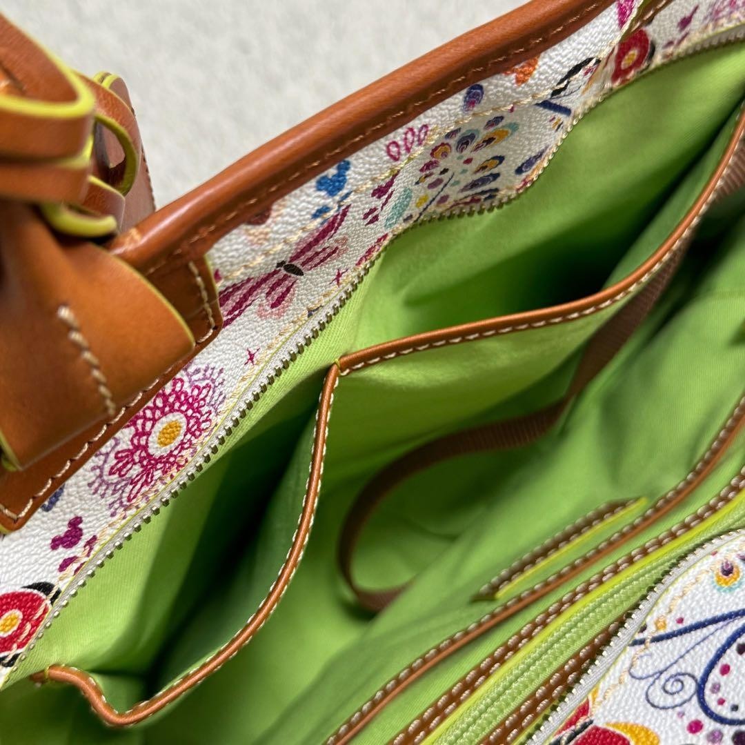 Dooney & Bourke Disney WDW Epcot Flower & Garden 2019 Butterfly Tote Bag NWOT