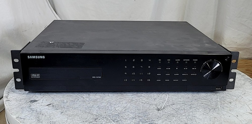 SAMSUNG SRD-1676D SRD-1676DN1T Digital Video Recorder SEE NOTES