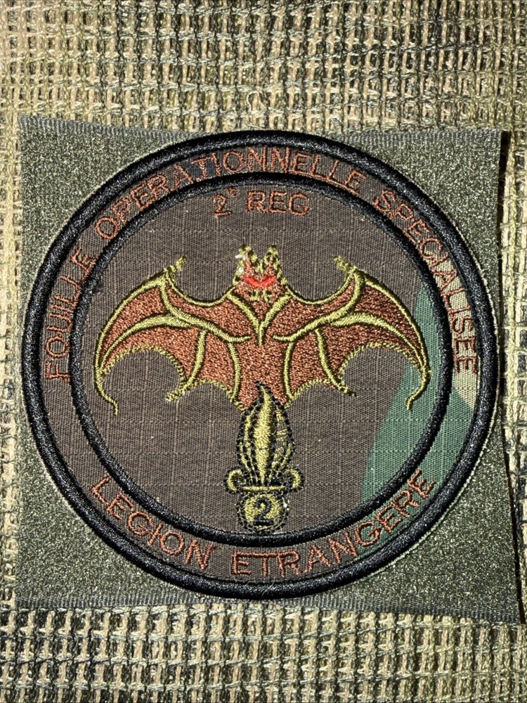 French Foreign Legion  2 Reg Patch Commando Group Patch -engineers