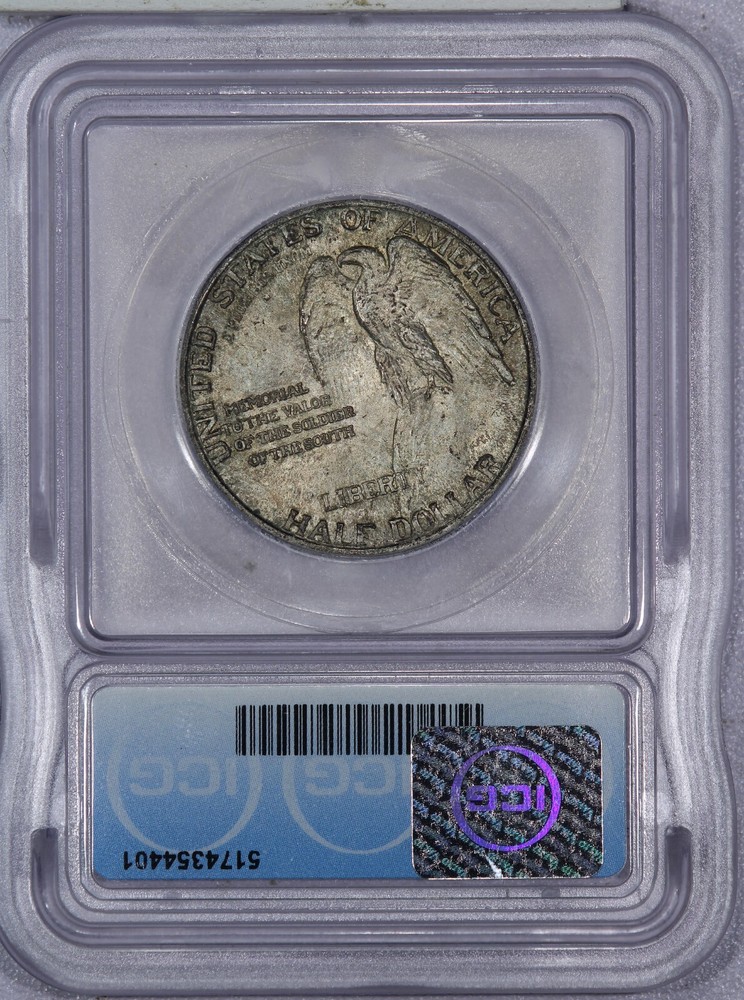 1925 Stone Mountain Half Dollar 50c ICG MS64