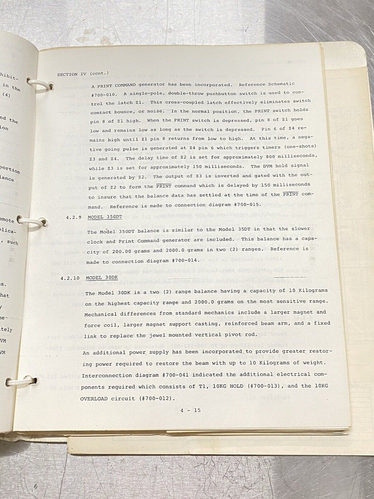 Sybron Corporation Digimetric - Instructions Manual / Instructions Guide