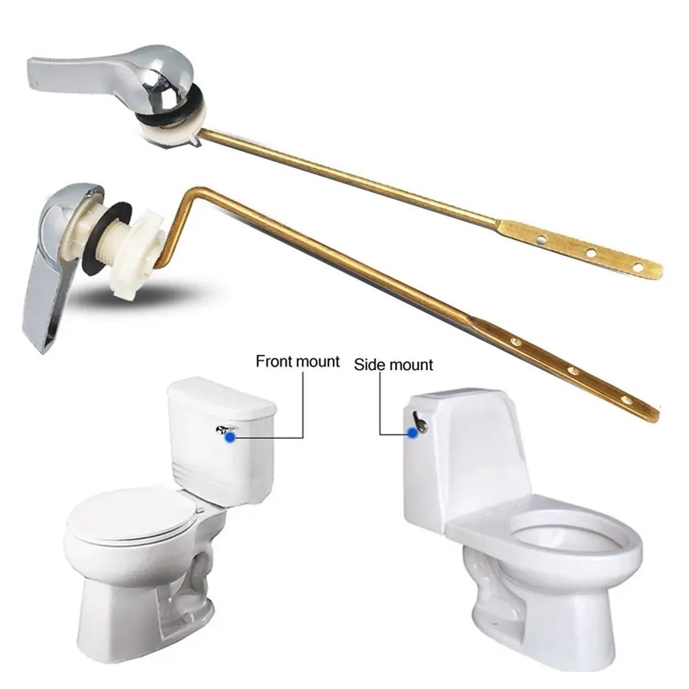 Easy Use Side Front Mount Toilet Flush Lever Handle – Universal Replacement