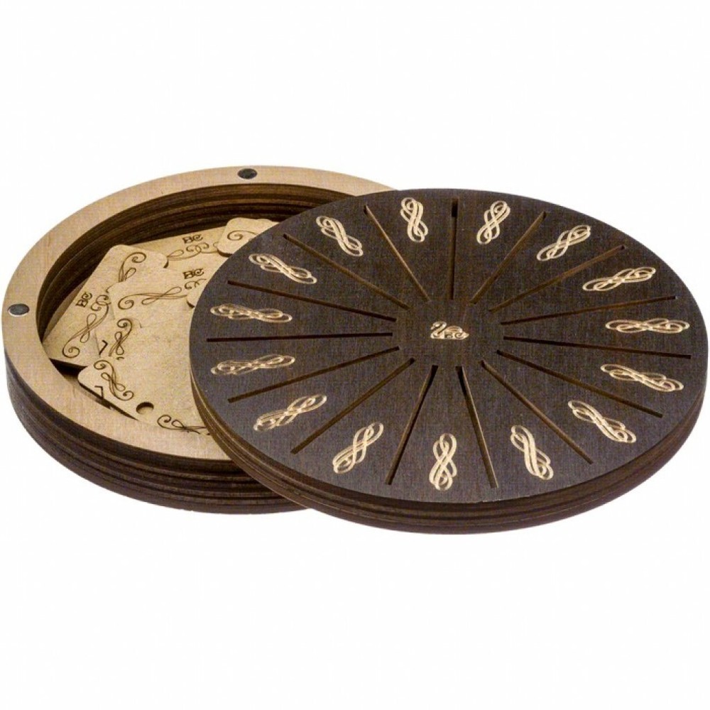 Plywood Needlework Box + 17 spools Needlework Organizer Thread/Floss organizer
