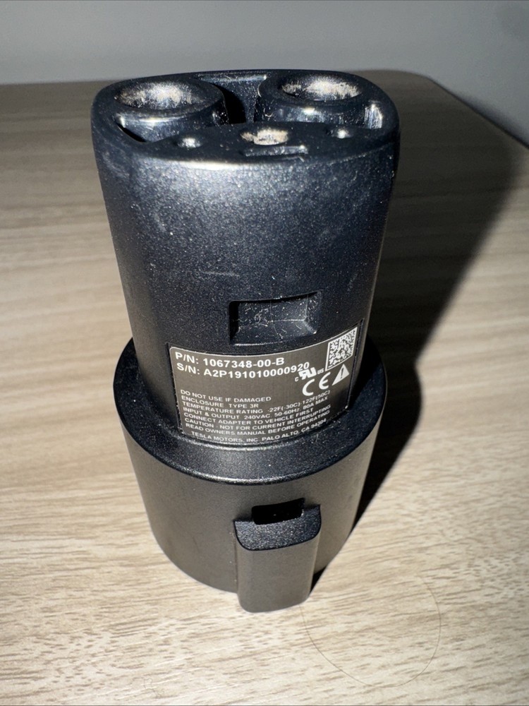 Tesla SAE J1772 Charging Adapter
