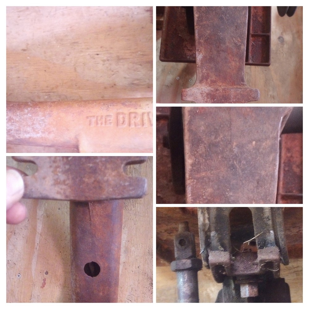 1934-37 The Driver Line Scroll Saw Walker-Turner Table Mounted