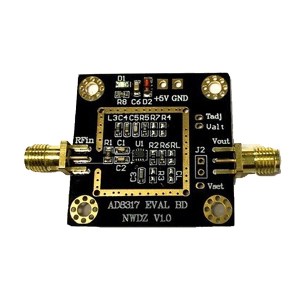 Ad8317 Module Power Meter Logarithmic Detector 1m-10ghz 60dB Dynamic Line