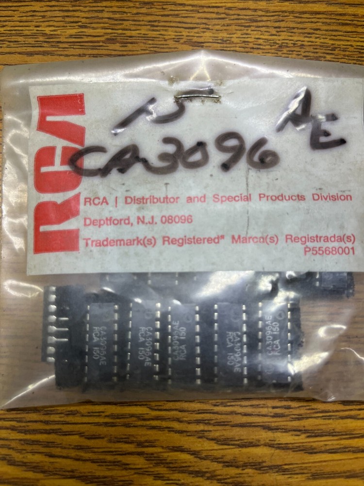 RCA CA3096AE Transistor Array,
