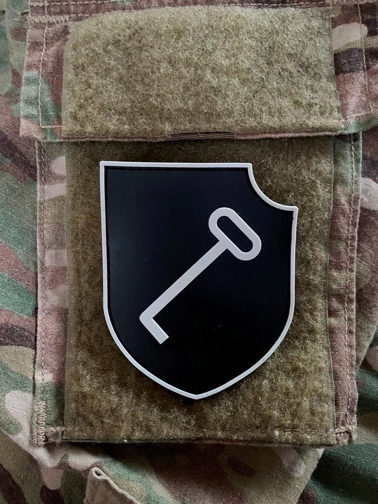 PVC military tactical patch "1st Division "AH"