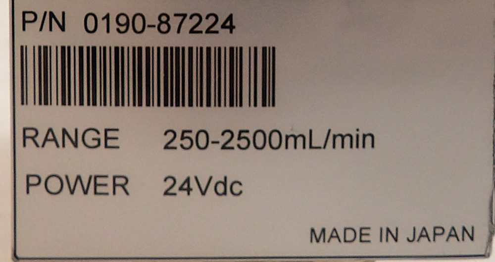 AMAT Applied Materials 0190-87224 Flow Controller 250-2500mL/min Working