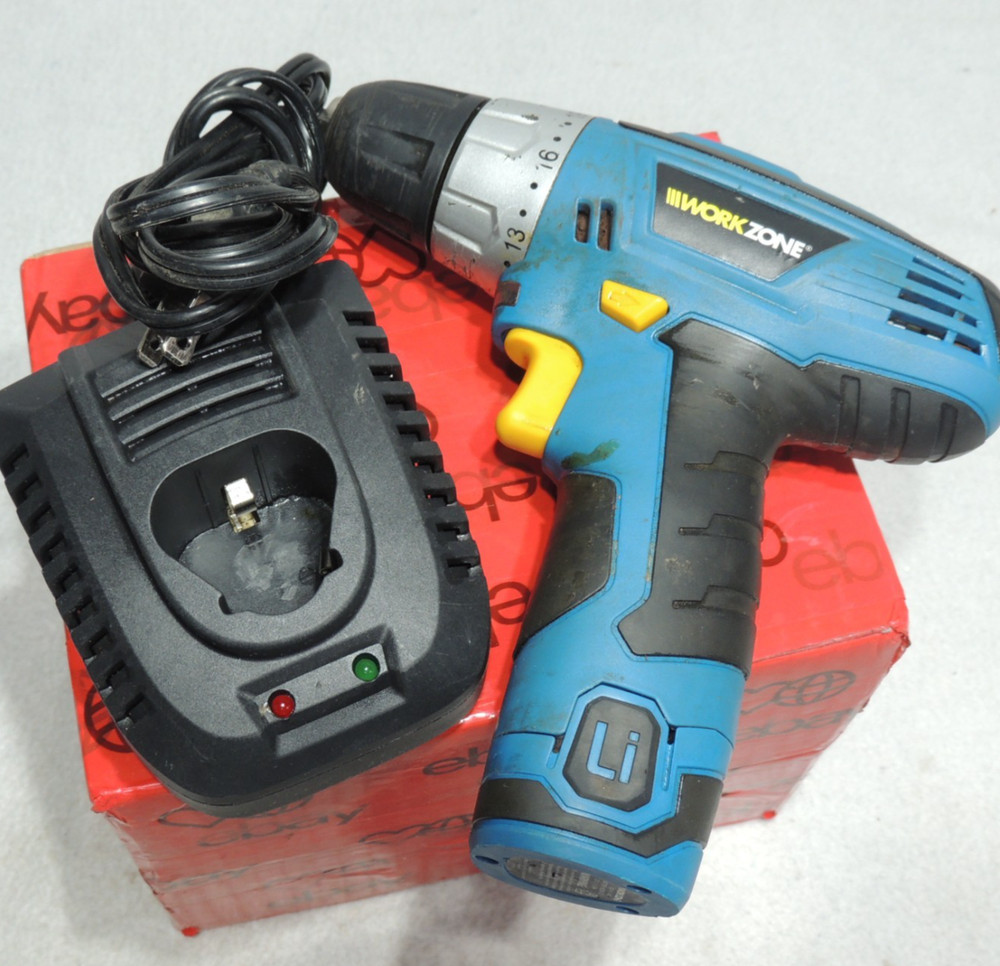 WORKZONE 44217 | 12V Lithium-ion Drill w/ Battery & Charger | Work Zone