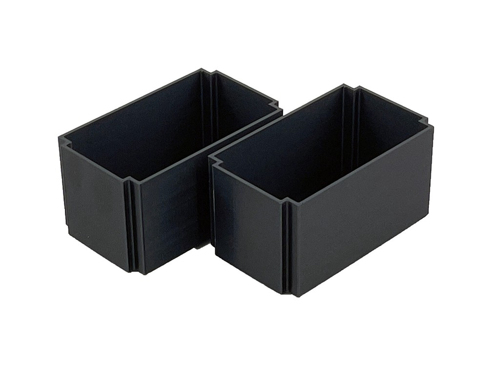 Husky Connect 2-Drawer Organizer Compatible Small Nesting Cup Bin