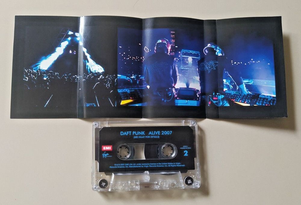 Daft Punk Cassette tape