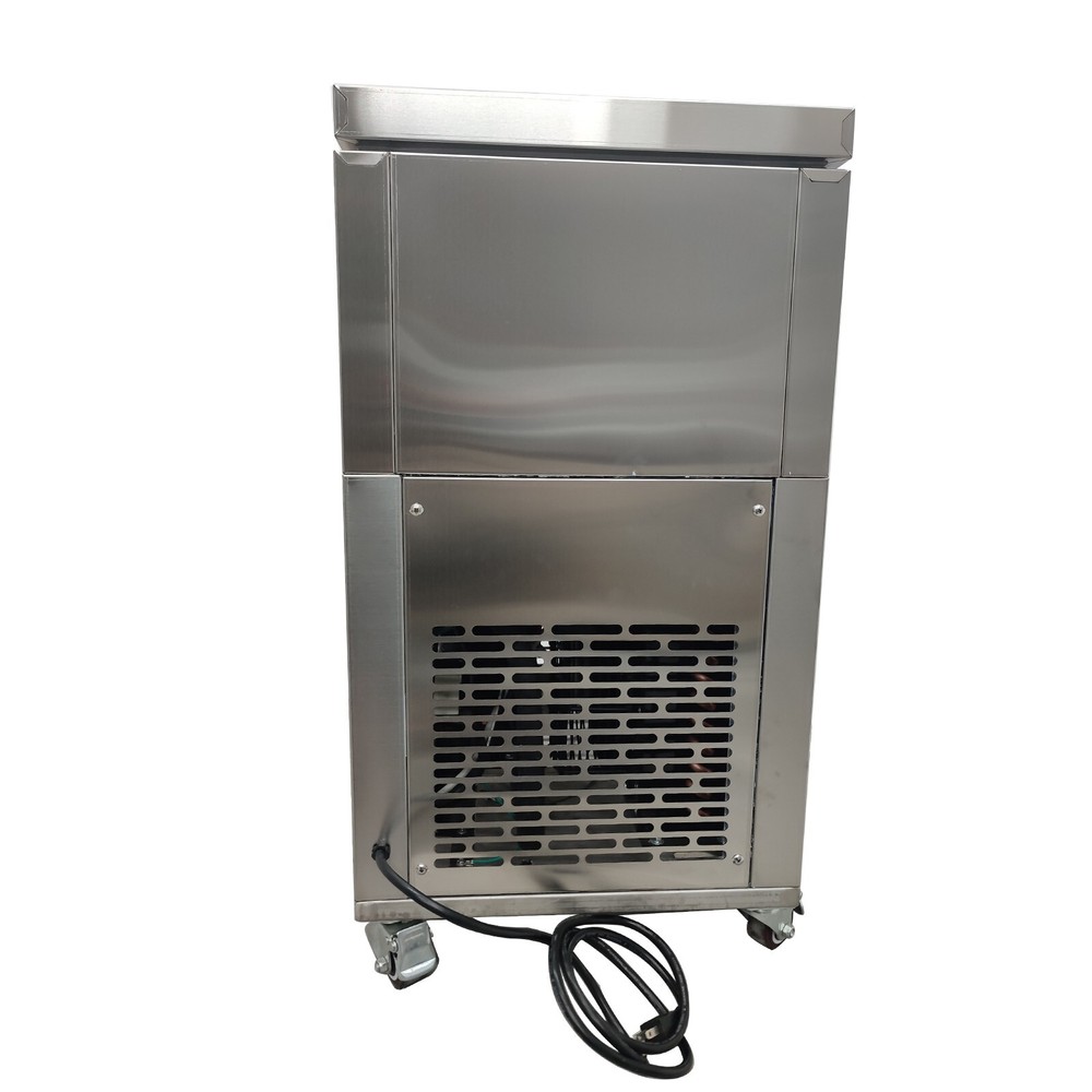 Automatic 6 Buckets Snow Ice Machine Cylindrical Ice Block Making Machine Ice B