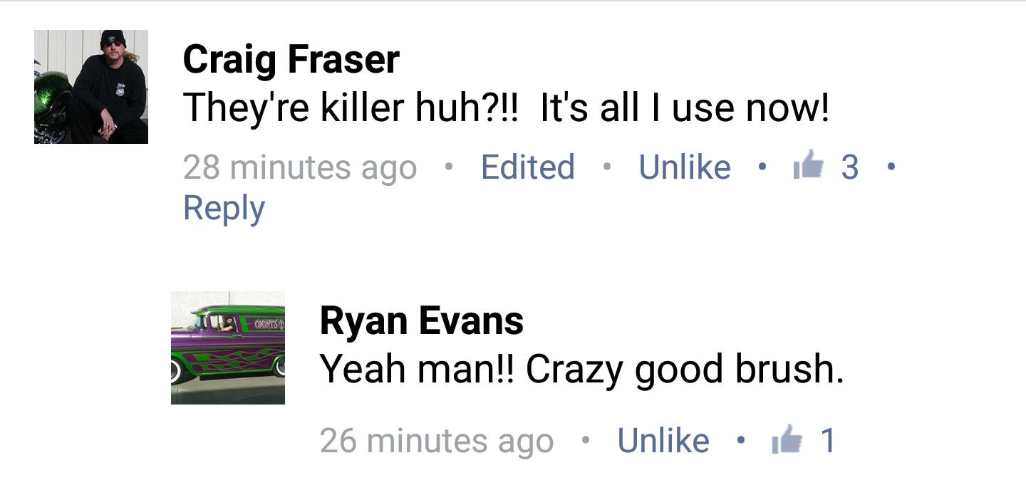 PROFESSIONAL Sign Painting Lettering 3 Brush SET #8 #10 #12 - PRO'S THAT KNOW