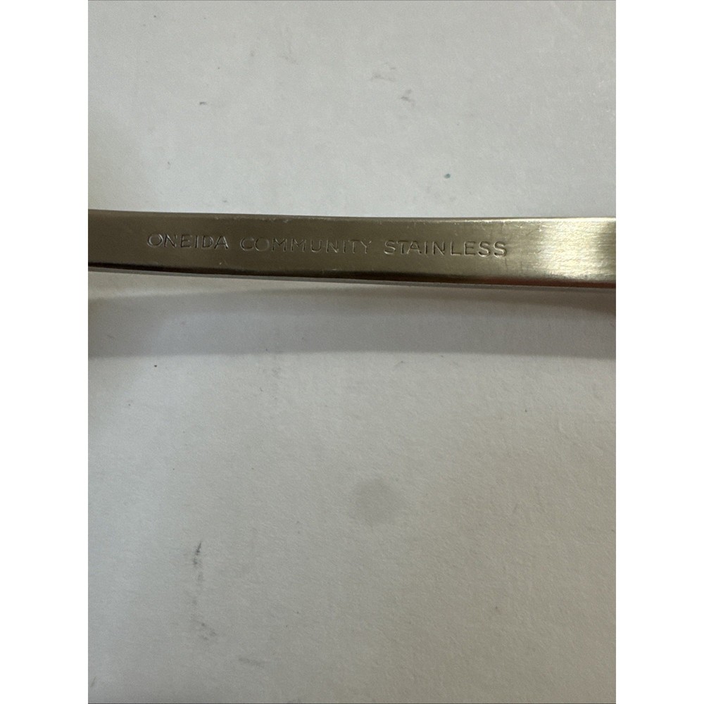 Serving Fork - Oneida Patrick Henry Community Stainless Flatware USA