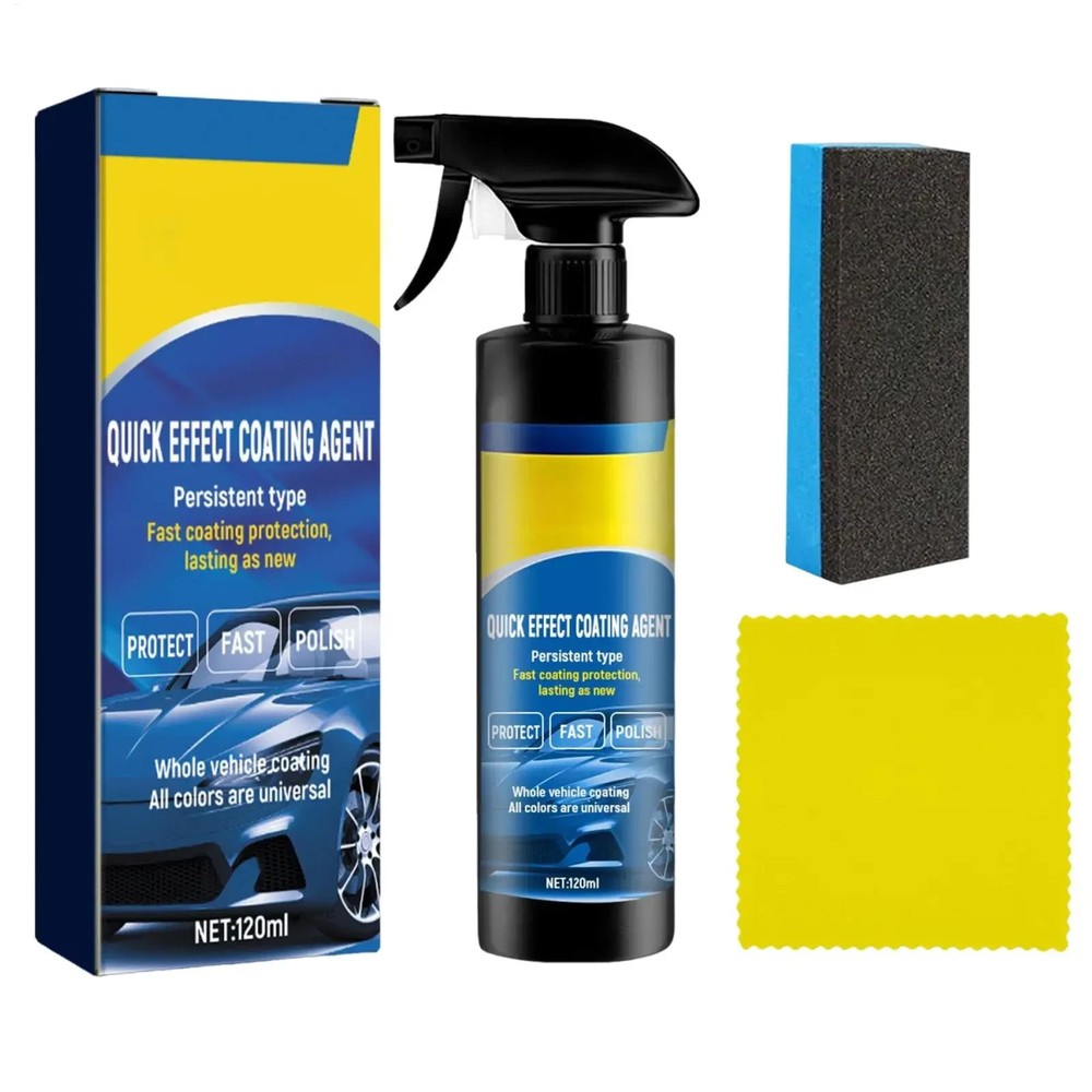 Car Coating Spray, Sopami Waterproof Layer Quick Effect Stains Agent 120ml US