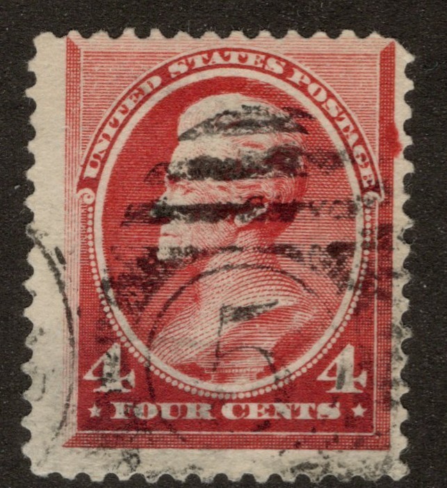 US Scott 215 Used - CV 25$