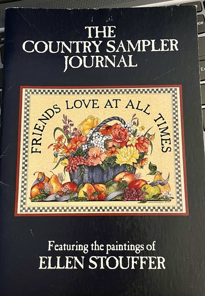 1994 Country Sampler Journal  By Lang Graphics  Featuring Ellen Stouffer Artwork