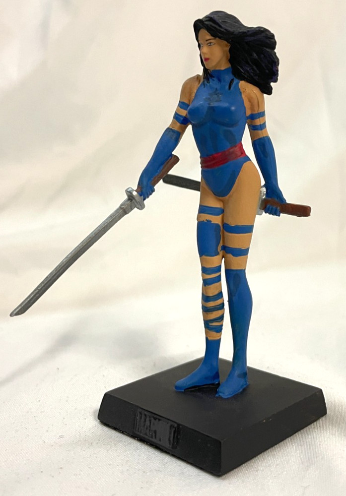 2008 Eaglemoss Classic Marvel Figurine Collection #66 PSYLOCKE 3.5"