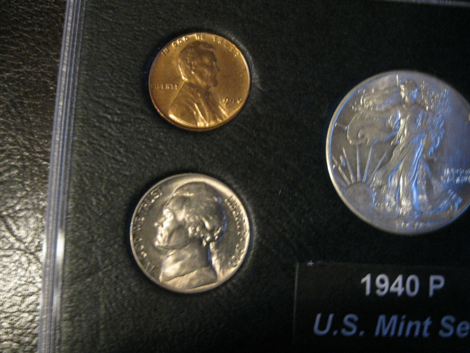 1940 P US Mint Set Brilliant Uncirculated!